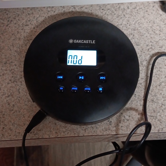 Portable CD player with accessories  Bluetooth used once like new condition - Picture 2 of 11